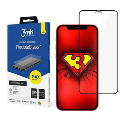 3MK FlexibleGlass Max iPhone 12/12 Pro 6,1" czarny/black
