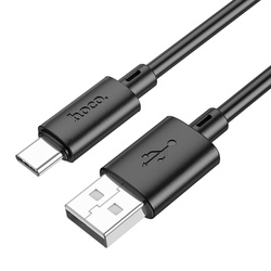 Kabel USB A do USB C Hoco 3A 1 m X88 czarny