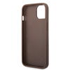Guess GUHCP15S4GMGBR iPhone 15 / 14 / 136.1" brązowy/brown hardcase 4G Big Metal Logo