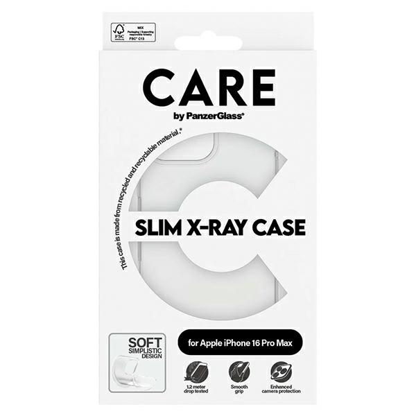 CARE by PanzerGlass X-Ray Soft Basic Case iPhone 16 Pro Max 6.9" przezroczysty/transparent 1444