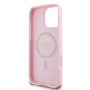 Guess GUHMP16LPGPYSP iPhone 16 Pro6.3" różowy/pink hardcase Peony Script Logo MagSafe