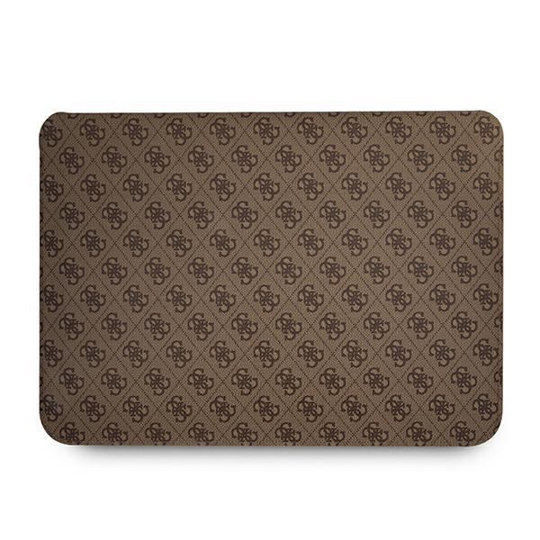 Guess Sleeve GUCS13G4GFBR 13" brązowy/brown 4G Big Logo