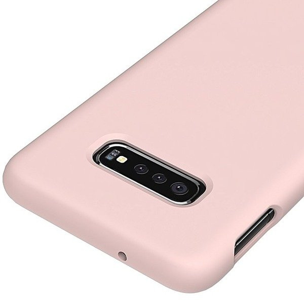 CASE SILICONE SAMSUNG GALAXY S10E BRIGHT PINK EXHIBITION