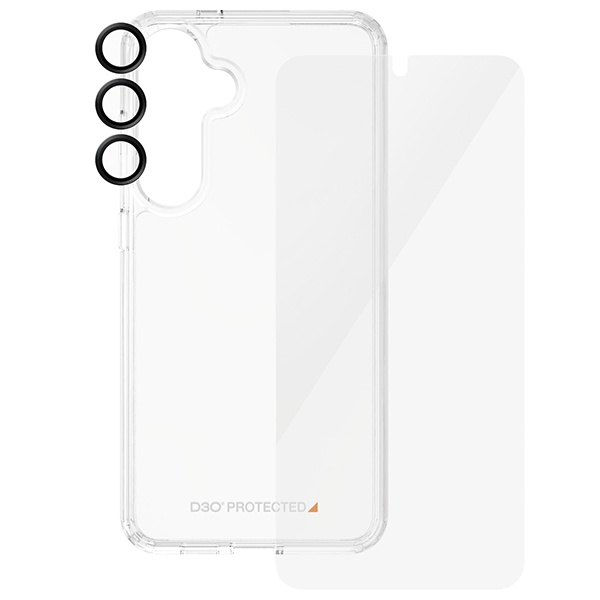 PanzerGlass Bundle 3in1 Sam S24 S921 Hardcase + Screen Protector + Camera Lens B1210+7350