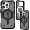 UAG Pathfinder Clear Mag Armor Case for MagSafe for iPhone 16 Pro, Ash