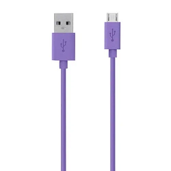 Belkin 2m Micro USB Kabel do smartfonów i tabletów - fioletowy