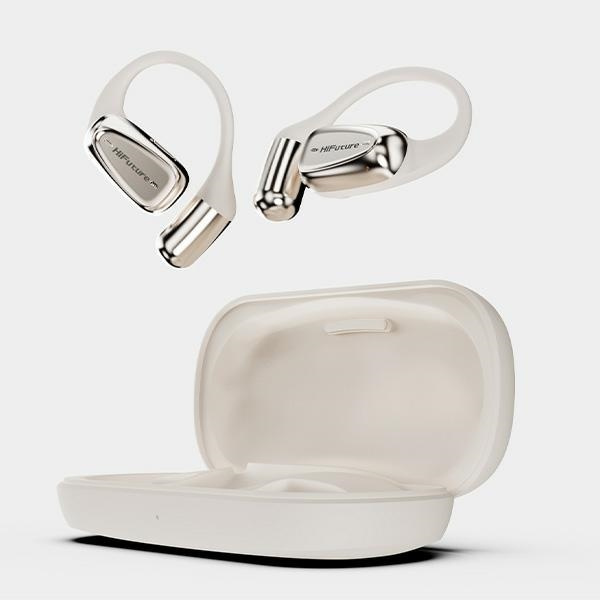HiFuture słuchawki FutureMate2 Pro Bluetooth 5.4 ENC szampański/champagne gold (HEOW1GL)