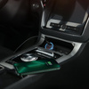 Baseus Golden Contactor Pro car charger USB-A + 2x USB-C 65W dark gray (CGJP010013)