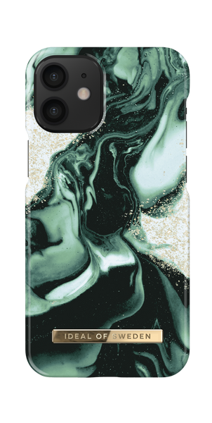 IDEAL OF SWEDEN IDFCAW21-I2154-320 IPHONE 13 MINI GOLDEN OLIVE MARBLE OPEN PACKAKING