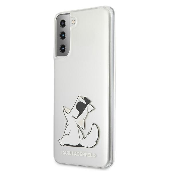 Karl Lagerfeld KLHCS21MCFNRC S21+ G996hardcase transparent Choupette Fun