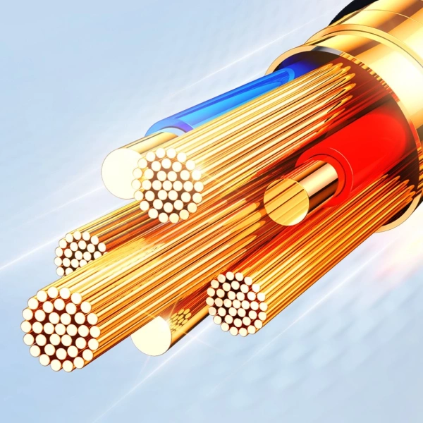 Joyroom Multi-Use Series S-A18 3in1 USB-A - Lightning / USB-C / micro USB cable 1.2m - black