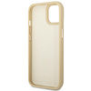 Guess GUHCP14MHGCRHD iPhone 14 Plus/ 15 Plus 6.7" złoty/gold hardcase Croco Collection