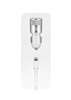 (4637) ŁADOWARKA SAMOCHODOWA MOCOLO 1A SREBRNA + KABEL LIGHTNING 1M BIAŁY