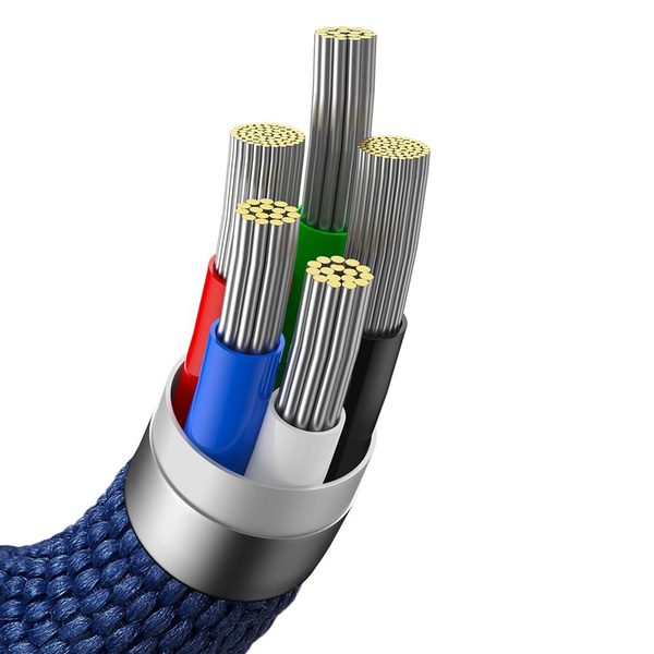 Baseus CAJY000303 Lightning - USB-C PD cable 20W 480Mb/s 2m - blue