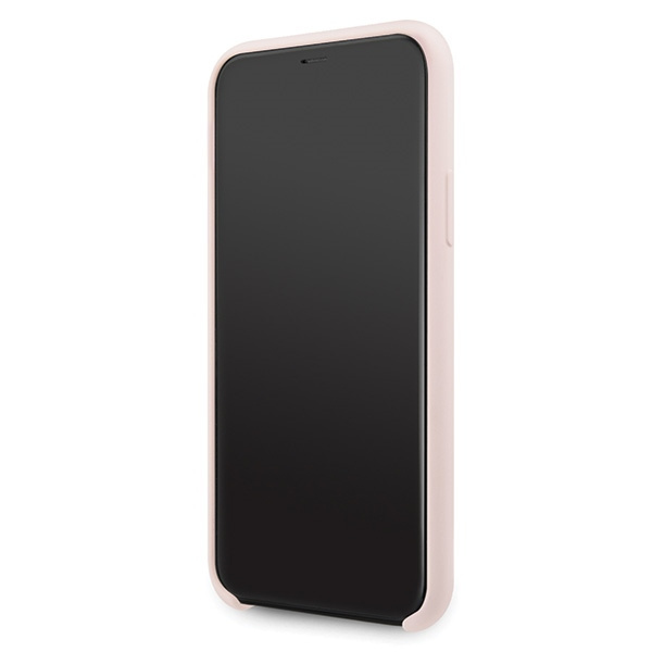 Guess GUHCN58LS4GLP iPhone 11 Prolight pink/jasnoróżowy hard case Silicone 4G Tone On Tone