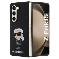 KARL LAGERFELD KLHCZFD5SNIKBCK WITH FOLD5 HARDCASE BLACK/BLACK SILICONE ICONIK