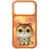 Etui Nimmy Big Eyed Pet 2.0 Cat do iPhone 17 Pro pomarańczowy