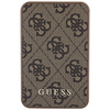 Guess Powerbank 15W GUPB5LP4GEGW5000mAh brązowy/brown 4G Leather Metal Logo