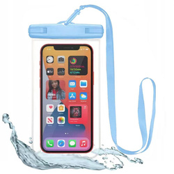 TECH-PROTECT UNIVERSAL WATERPROOF CASE BLUE