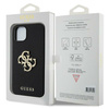 Guess GUHCP15SPSP4LGK iPhone 15 / 14 / 13 6.1" czarny/black hardcase Leather Perforated 4G Glitter Logo