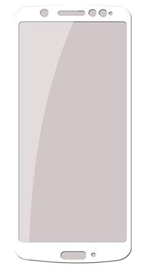 TEMPERED GLASS 5D LENOVO MOTO G6 WHITE