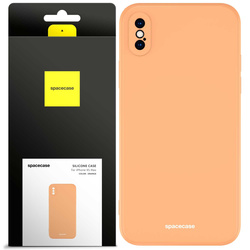 Spacecase Etui Silicone Case iPhone XS Max orange
