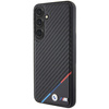 Etui BMW Carbon Tricolor Line MagSafe na Samsung Galaxy S24 - czarne