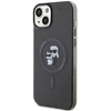 Karl Lagerfeld Karl&amp;Choupette Glitter MagSafe case for iPhone 15 - black