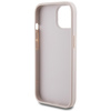 Guess GUHCP15SG4GFPI iPhone 15 / 14 / 136.1" różowy/pink hard case 4G Metal Gold Logo