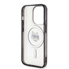 Etui Karl Lagerfeld IML Choupette's Head MagSafe na iPhone 15 Pro - przezroczyste