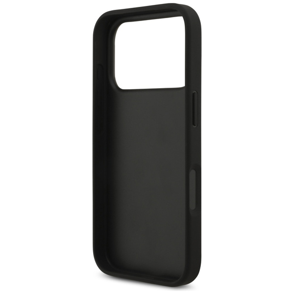 Etui Guess Grained Big 4G & Classic Logo do iPhone 17 Pro czarny