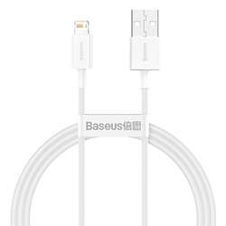 Baseus kabel Superior USB - Lightning 1,0 m 2,4A biały