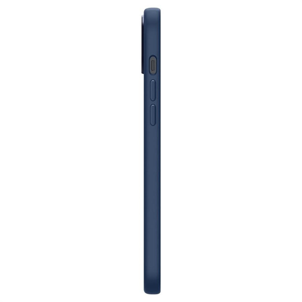 Etui Spigen Silicone Fit Mag z MagSafe na iPhone 14 Plus - niebieskie