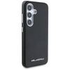Etui Karl Lagerfeld Saffiano Full         Wrapped Elongated Metal Logo MagSafe do Samsung Galaxy S25 czarny