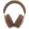 Słuchawki nauszne Guess Bluetooth 5.3 4G Triangle Logo brązowy
