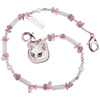Zawieszka na torebkę handstrap Nimmy     Magnetic fashion różowy
