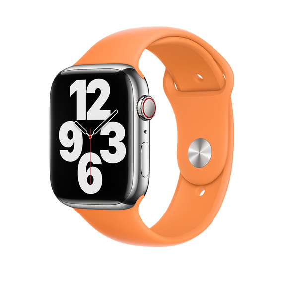 APPLE PASEK  APPLE WATCH SOLO LOOP 42/44/45MM ROZMIAR 7 MARIGOLD OTWARTE OPAKOWANIE