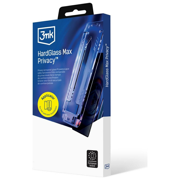Szkło prywatyzujące 3MK HardGlass Max Privacy z aplikatorem do Apple iPhone 17 Pro Max