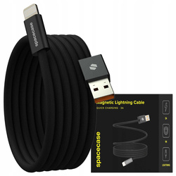 Spacecase Kabel USB-A to Lightning Magnetic Cable 1M 12W CL08 b