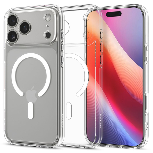 SPIGEN ULTRA HYBRID MAG MAGSAFE IPHONE 17 PRO MAX CLEAR/WHITE