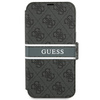 Guess GUBKP13S4GDGR iPhone 13 mini 5,4"szary/grey book 4G Stripe