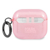 KARL LAGERFELD KLA3UKHGP AIRPODS 3 COVER RÓŻOWY/PINK GLITTER KARL`S HEAD