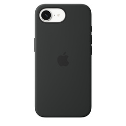 Silicone Case for iPhone 16e – Black MD3N4ZM/A open package