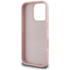 Etui Guess Grained Roses Big 4G logo do  iPhone 16 Pro różowy