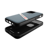DIESEL MOULDED CASE DENIM FW20 IPHONE 12 MINI CZARNY/NIEBIESKI