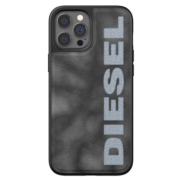 Diesel Moulded Case Bleached DenimiPhone 12/12 Pro szaro-biały/grey-white 44297