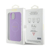 Guess GUHMP15SPSAHMCU iPhone 15 / 14 / 13 6.1" fioletowy/purple hardcase Saffiano MagSafe