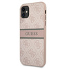Guess GUHCN614GDPI iPhone 11 6,1"/ Xr różowy/pink hardcase 4G Stripe