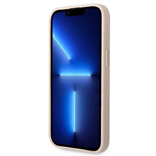 Guess GUHCP14M4GMGPI iPhone 14 Plus/ 15 Plus 6.7" różowy/pink hardcase 4G Big Metal Logo