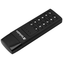 Dysk zewnętrzny Verbatim Keypad Secure   USB-C 3.2 Gen 1 128GB czarny 49432